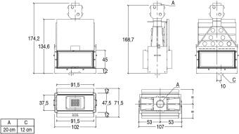 Чертеж для ME 90 B
