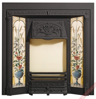 Poppy & Wheatsheaf Tiled Fireplace в Москве, Екатеринбурге, Краснодаре, Нижнем Новгороде